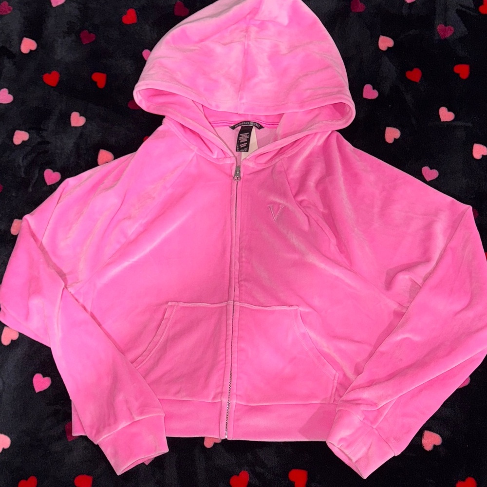 Victoria's Secret Pink Zip-Up Hoodie